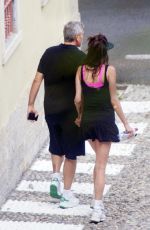 AMAL and GEORGE CLOONEY Out in Laglio 08/11/2017