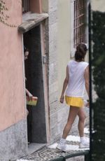 AMAL CLOONEY Out in Lake Como 08/18/2017