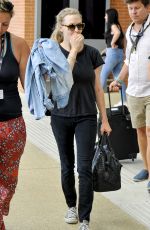 AMANDA SEYFRIED Arrives at Airport in Venice 08/30/2017