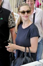 AMANDA SEYFRIED Arrives at Airport in Venice 08/30/2017