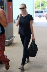 AMANDA SEYFRIED Arrives at Airport in Venice 08/30/2017