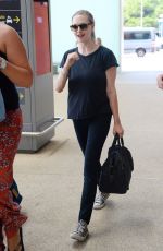 AMANDA SEYFRIED Arrives at Airport in Venice 08/30/2017