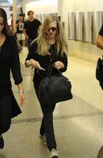 AMANDA SEYFRIED at LAX Airport in Los Angeles 08/29/2017