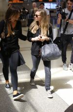 AMANDA SEYFRIED at LAX Airport in Los Angeles 08/29/2017