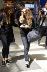 AMANDA SEYFRIED at LAX Airport in Los Angeles 08/29/2017