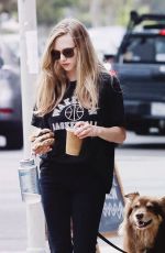 AMANDA SEYFRIED Out and About in Los Angeles 08/24/2017