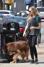 AMANDA SEYFRIED Out and About in Los Angeles 08/24/2017