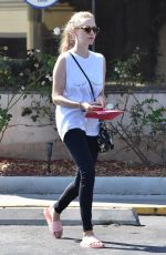 AMANDA SEYFRIED Out and About in West Hollywood 08/29/2017