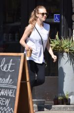 AMANDA SEYFRIED Out and About in West Hollywood 08/29/2017