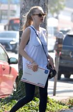 AMANDA SEYFRIED Out and About in West Hollywood 08/29/2017