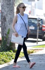 AMANDA SEYFRIED Out and About in West Hollywood 08/29/2017