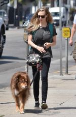 AMANDA SEYFRIED Out for Lunch at Cheebo in West Hollywood 08/23/2017