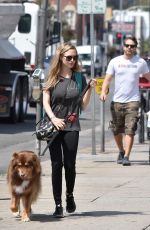 AMANDA SEYFRIED Out for Lunch at Cheebo in West Hollywood 08/23/2017