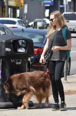 AMANDA SEYFRIED Out for Lunch at Cheebo in West Hollywood 08/23/2017