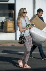 AMANDA SEYFRIED Out Shopping in Los Angeles 08/29/2017
