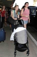 AMANDA SEYFRIED at LAX Airport in Los Angeles 08/22/2017