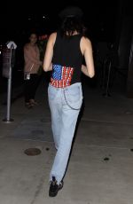 AMANDA STEELE Leaves Tao in West Hollywood 08/04/2017