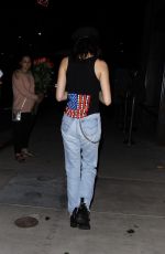 AMANDA STEELE Leaves Tao in West Hollywood 08/04/2017