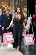 AMBER DAVIES at Boux Avenue Store at Bluewater in Kent 08/19/2017