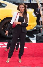 AMBER DAVIES at Logan Lucky Premiere in London 08/21/2017