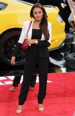 AMBER DAVIES at Logan Lucky Premiere in London 08/21/2017