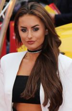 AMBER DAVIES at Logan Lucky Premiere in London 08/21/2017
