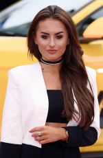 AMBER DAVIES at Logan Lucky Premiere in London 08/21/2017