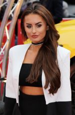 AMBER DAVIES at Logan Lucky Premiere in London 08/21/2017