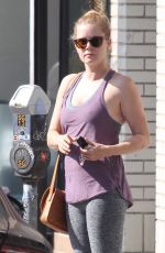 AMY ADAMS Arrives at a Pilates Class in Hollywood 08/19/2017