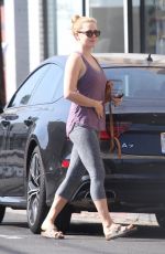 AMY ADAMS Arrives at a Pilates Class in Hollywood 08/19/2017