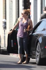 AMY ADAMS Arrives at a Pilates Class in Hollywood 08/19/2017