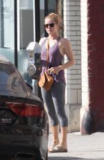 AMY ADAMS Arrives at a Pilates Class in Hollywood 08/19/2017