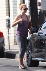 AMY ADAMS Arrives at a Pilates Class in Hollywood 08/19/2017