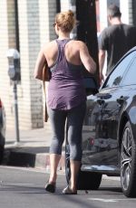 AMY ADAMS Arrives at a Pilates Class in Hollywood 08/19/2017