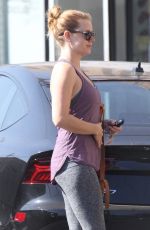 AMY ADAMS Arrives at a Pilates Class in Hollywood 08/19/2017