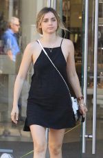 ANA DE ARMAS Shopping at The Grove in Hollywood 08/14/2017