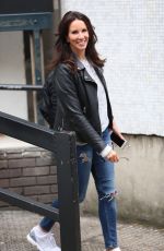 ANDREA MCLEAN Leaves ITV Studios in London 08/08/2017