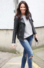 ANDREA MCLEAN Leaves ITV Studios in London 08/08/2017