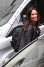 ANDREA MCLEAN Leaves ITV Studios in London 08/08/2017