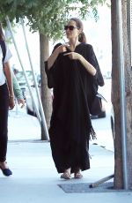 ANGELINA JOLIE Out for Lunch in Los Angeles 08/27/2017