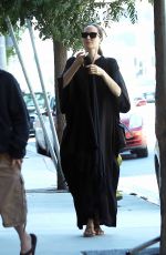 ANGELINA JOLIE Out for Lunch in Los Angeles 08/27/2017