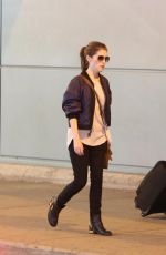 ANNA KENDRICK Arrives at Airport in Toronto 08/21/2017