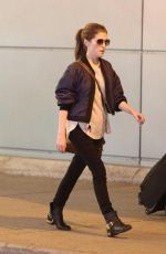 ANNA KENDRICK Arrives at Airport in Toronto 08/21/2017