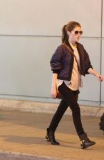 ANNA KENDRICK Arrives at Airport in Toronto 08/21/2017