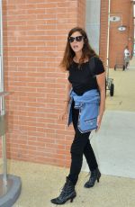 ANNA MOUGLALIS and Vincent Raes at Airport in Venice 08/29/2017