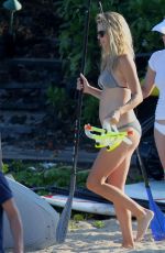 ANNA RAWSON in Bikini Paddle Board in Hawaii 08/08/2017