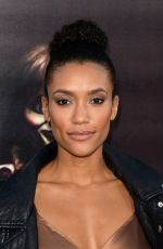 ANNIE ILONZEH at Annabelle: Creation Premiere in Los Angeles 08/07/2017