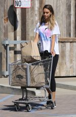APRIL LOVE GEARY Out for Grocery Shopping in Malibu 08/28/2017