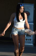 ARIEL WINTER in Daisy Dukes Out Shopping in Los Angeles 08/18/2017