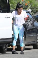ARIEL WINTER in Tights at a Gym in Los Angeles 08/29/2017